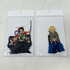 鬼滅の刃 X 京都南座 歌舞伎ノ館 竈門炭治郎 我妻善逸 アクリルスタンド 2個 まとめ セット / 坂田金時 碓井貞光 アクスタ