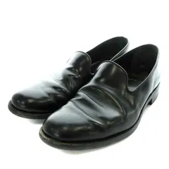 サンダース SANDERS URBAN RESEARCH ミリタリースリッパ MILITARY SLIPPER ビジネスシューズ ドレス ローファー レザー 7.5 26.5cm 黒 ブラック /NW24 ●Dのサムネイル