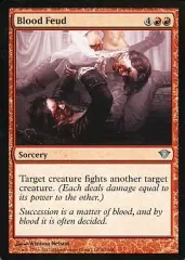 【中古】マジックザギャザリング 83/158[U]：【DKA】Blood Feud/血の抗争のサムネイル