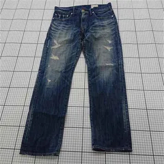 ◇ Θ ANTGAUGE アントゲージ ダメージ加工 ジーンズ デニム パンツ サイズM ブルー系 レディース E  【1509100075998】