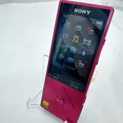【動作品／ピンク】SONY ウォークマン NW-A16 ハイレゾ対応・Bluetooth/NFC・FMラジオ・microSDスロット 電池良好・初期化済み 液晶一部線あり ソニー WALKMAN Aシリーズ 音楽プレーヤー 中古