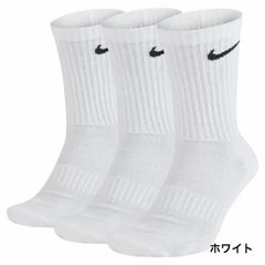 靴下　エブリデイ　クッション　クルーソックス　NIKE   ナイキ