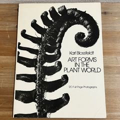 【古本】ART FORMS IN THE PLANET WORLD / Karl Blossfeldt