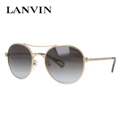 【訳あり】国内正規品 ランバン パリス サングラス LANVIN PARIS SLN067 300F 53サイズ ラウンド（ダブルブリッジ） メンズ レディースのサムネイル