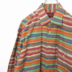 ミッソーニ EXAMPLE BY MISSONI ヴィンテージ 長袖シャツ 総柄 イタリア製 メンズ [x973672ss]のサムネイル