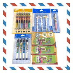ディズニー ボールペン＆シャープペンシル＆メモ【7点セット】ミッキー＆ミニー＆プーさん＆ドナルド＆チップ＆デール 東京ディズニーリゾート TDR