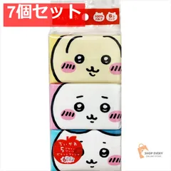 ちいかわ ミニポケットティシュ 6個パック 7個セット まとめ売り