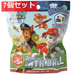 パウ・パトロール バスボール vol.1 ピュアソーダの香り 60g 1回分 7個セット まとめ売り