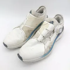 ◇ Θ adidas アディダス 紐調節あり ローカット スニーカー シューズ サイズ26.5 ホワイト メンズ E  【1503050003582】