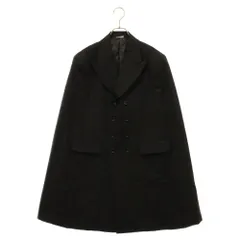 COMME des GARCONS HOMME PLUS (コムデギャルソンオムプリュス) 23AW ウール ダブルケープコート アウター ブラック PL-C004のサムネイル