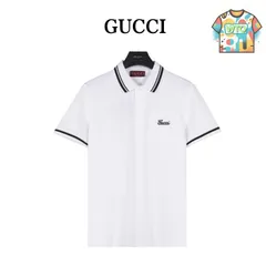 【今日特価】Gucci 2024SS 胸刺繍ポケット ポロシャツ-2