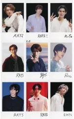 【中古】キャラカード Snow Man チェキ風フォトカード9枚セット(RAYS ver.) 「CD RAYS 初回盤B」 購入特典