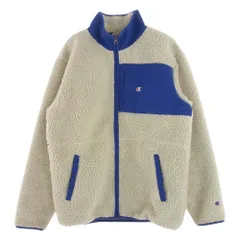 Champion チャンピオン ジャケット C8-S603R ボア フリース ジャケット ホワイト系 L【中古】