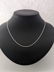 ネックレスシルバー925モナコタイプのネックレス
