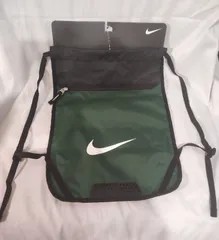 90s 00s Y2K NIKE ナップサック グリーン ブラック GREEN