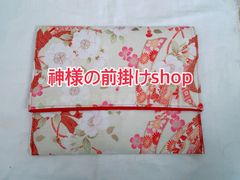 お稲荷様、狛犬様、お地蔵様の前掛けバック　インナーポーチ　袱紗タイプ