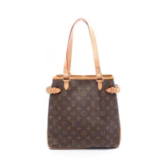 ルイ・ヴィトン LOUIS VUITTON トートバッグ バティニョール ヴェルティカル M51153 PVCコーティングキャンバス レザー バティニョール・ヴェルティカル レディース