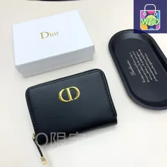 【今日特価】Dior ディオール シャイニーレザーカードケース 仕上げ精巧、多カードスロット、持ち運び便利