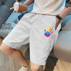 [5XL]メンズ  服  シンプル ファッション オシャレ 大人 かっこいい 大きいサイズ ストリート 紳士服 夏 ハイエンド 冷感 パンツ カジュアル ビーチ スポーツ ミッド 速乾