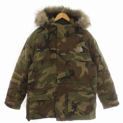 ザノースフェイス THE NORTH FACE McMURDO PARKA マクマードパーカー ダウンジャケット 迷彩柄 カモフラ フェイクファー  フード アウター ジップアップ M カーキ ND00492 /IR □GY12 - メルカリ