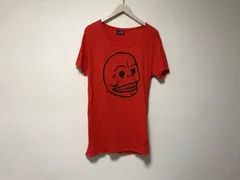 本物チープマンデーCHEAPMONDAYコットンロゴプリント半袖TシャツメンズサーフアメカジミリタリーストリートスケーターワークビジネススーツストリートスケーターモードゴルフドレスロックバンTインナーバイカースポーツ赤レッドXSのサムネイル