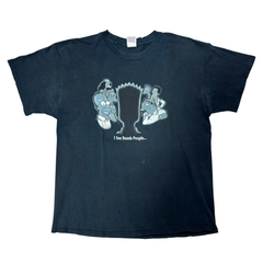 00s THE SIMPSONS Tシャツ Sixth Sense I See Dumb People Lサイズ ザシンプソンズ プリント キャラクター パロディ ムービー ムービーTシャツ 映画Tシャツ グラフィック Vintage ヴィンテージ ビンテージ