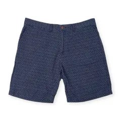 TOMMY HILFIGER トミーヒルフィガー 総柄 ハーフパンツ ショートパンツ サイズ 36 /メンズ/インディゴ系