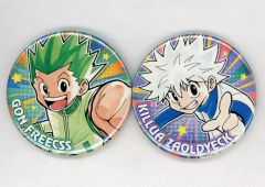 HUNTER×HUNTER キルア ゴン 缶バッジ - メルカリ