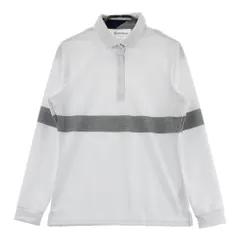 サイズ：M TAYLOR MADE テーラーメイド  長袖ポロシャツ  ホワイト系 [240101212880]# ゴルフウェア レディース ストスト