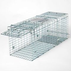 折り畳みタイプ箱罠【片扉】ビッグサイズ単品（全長94cm 幅34cm 高さ37cm）