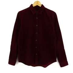 ハレ 長袖コーデュロイシャツ トップス メンズ Sサイズ ワインレッド HARE 【中古】のサムネイル