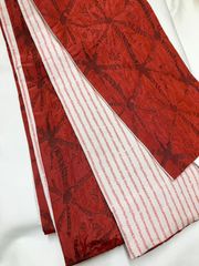 綸子錦紗絞り 振り袖用襦袢大量箱B 襦袢25枚　おまとめ売り　材料正絹 綸子錦紗絞り 振り袖用襦袢大量箱B 襦袢25枚 おまとめ売り 材料正絹