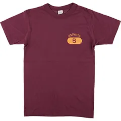 古着 80年代 チャンピオン Champion トリコタグ スポーツプリントTシャツ USA製 レディースS相当 ヴィンテージ/eaa566004