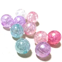 カラフルビーズ　アクセサリー　パーツ