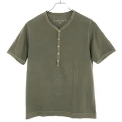 CIRCOLO 1901 チルコロ1901 ヘンリーネックTシャツ カーキ Sのサムネイル