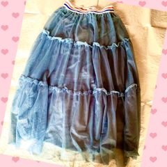 as know as レーススカート