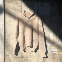 80s-90s L.L.Bean　ショールカラーウールニット