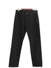 【お得なクーポン配布中!】 ラスラー ブラック デニム パンツ メンズ 34 32 / ラングラー ジーンズ ジーパン ストレート テーパード ヘビーウェイト 黒 ジッパーフライ