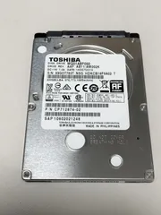 「正常判定」HDD 500GB 東芝 MQ01ABF050 SATA 2.5インチ 7mm厚 2019年製 使用時間短い 1点