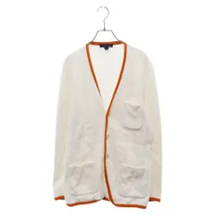 LARDINI (ラルディーニ) コットンナイロン パイピングノーカラージャケット ホワイト JK784のサムネイル