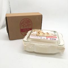 ◎I539【未使用】パイレックス 岩城硝子 クッキングストッカー 標準型 720 オーブン・電子レンジOK 耐熱ガラス容器 (ma)