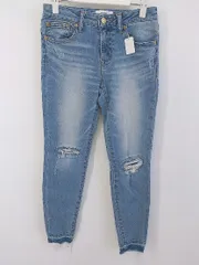 【人気】MOUSSY マウジー　デニム ストレッチ　スリム ダメージ加工 マウジーの新作デニム、まるでヴィンテージのような表情を持つ