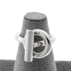 エルメス/HERMES　エシャペ MM リング　Ag925　シルバー【中古】　S-158033