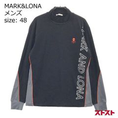 MARK&LONA マークアンドロナ ゴルフ 長袖 ポロシャツ メンズ 46 - メルカリ