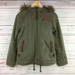 TOMMY GIRL/トミー ヒルフィガー★裏ボア/ショート丈モッズコート【レディースS/オリーブ】ブルゾン/アウター/ジャケット◆M15-04