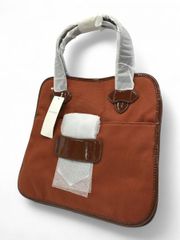 ★未使用★ TILA MARCH ティラマーチ ハンドバッグ 362-27-0107 カラー24 レンガ AQK704896大