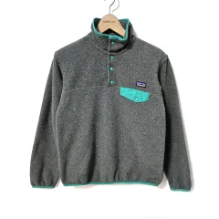 PATAGONIA シンチラスナップT パタゴニアフリース グレー XS d12a44f01169ba0baa16a2e5209b8c