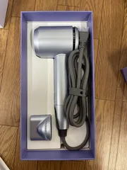 ドライヤー 大風量 1200W 速乾ドライヤー 2023新登場 温冷循環送風 人気 ランキング 5つ風温モード 2000万マイナスイオン 340gコンパクト 家庭用/サロン/旅行用 高級ドライヤー 化粧箱 (シルバー)