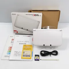 美品 ニンテンドー 3DSLL ホワイト 遊べるセット 動作確認済み ds 3ds 3DS LL 任天堂