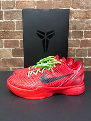 新品 黒タグ Nike Kobe 6 コービー6 Protro Reverse Grinch プロトロ リバース グリンチ スネークスキン加工 レッド ブラック グリーン FV4921-600 シューズ _77